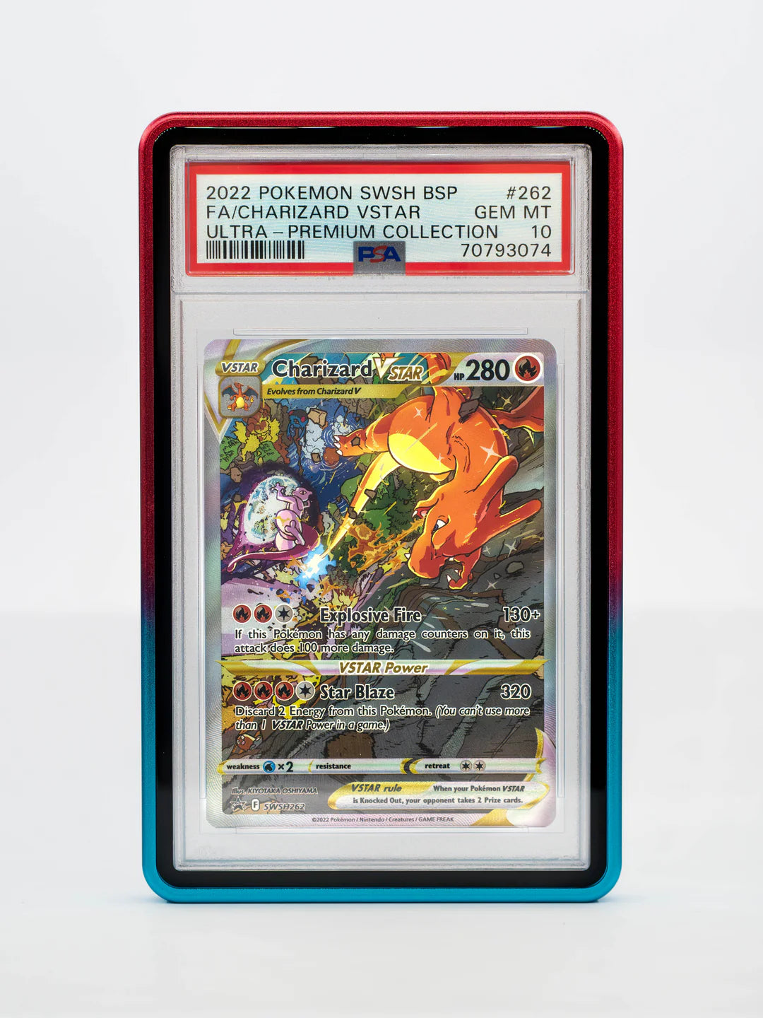 Forge Case (V2) - Gradient Series - PSA Style Color — BLUE & RED