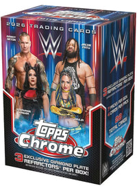 2026 Topps Chrome WWE Wrestling Value Blaster Box