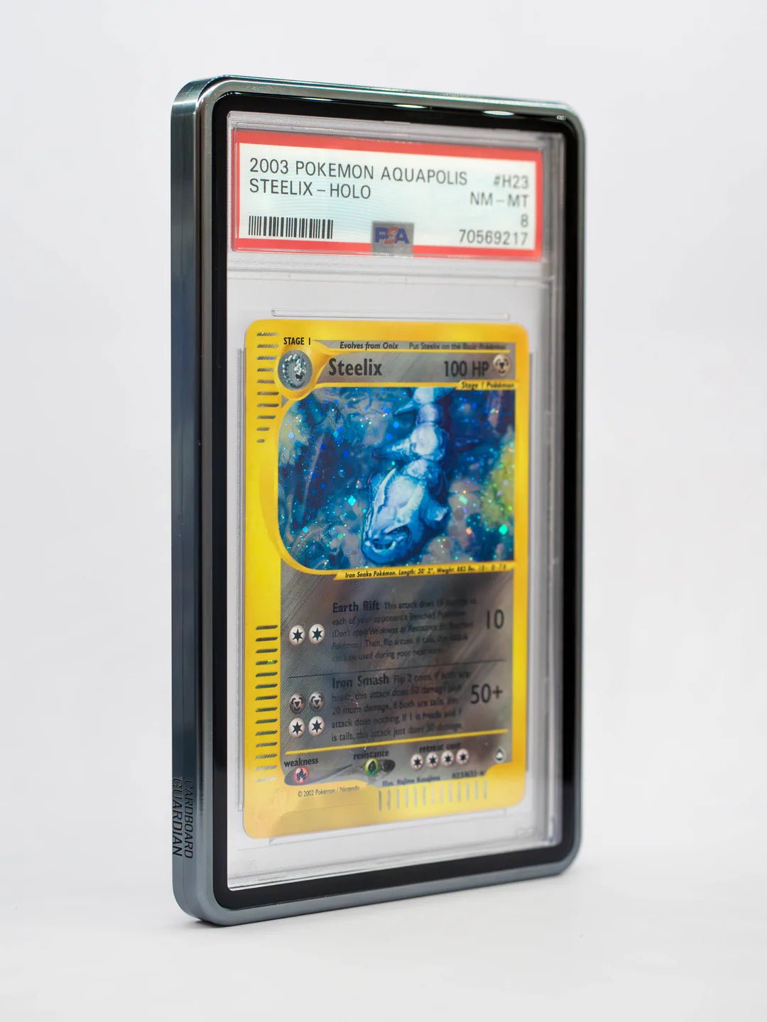 Forge Case (V2) - Chrome Series - PSA Style - SILVER