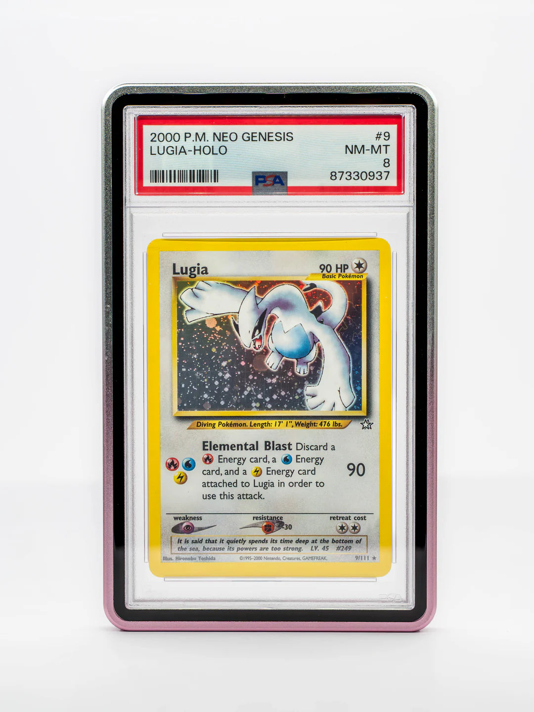 Forge Case (V2) - Gradient Series - PSA Style Color —  SILVER & PINK