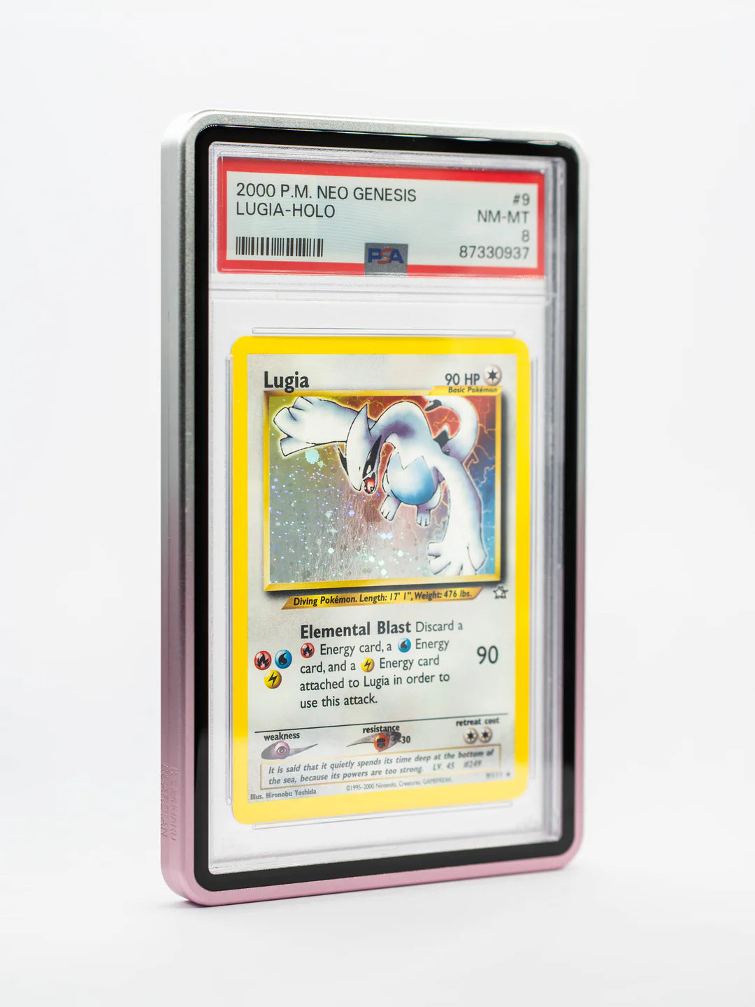 Forge Case (V2) - Gradient Series - PSA Style Color —  SILVER & PINK