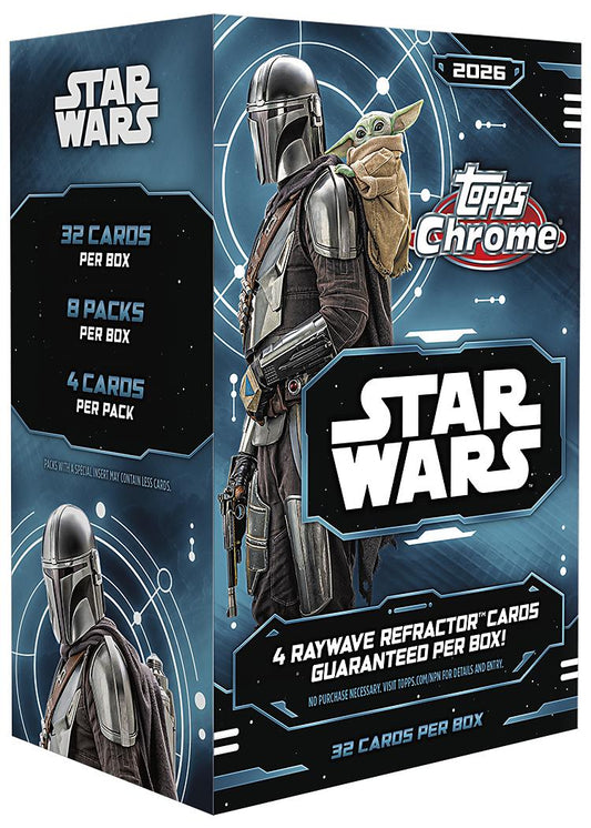 2026 Topps Chrome Star Wars Value Box