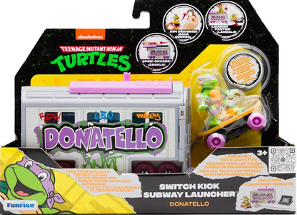 Teenage Mutant Ninja Turtles Switch Kick Subway Launcher - Donatello