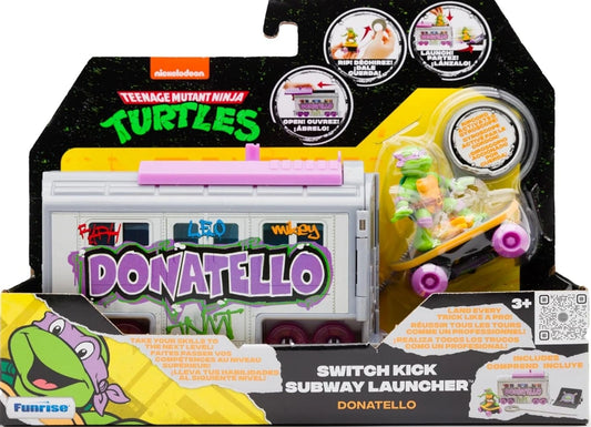 Teenage Mutant Ninja Turtles Switch Kick Subway Launcher - Donatello