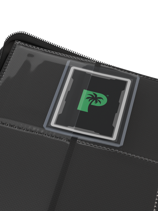 Collector's Series Top Loader Zip Binder - 4 Pocket - Black