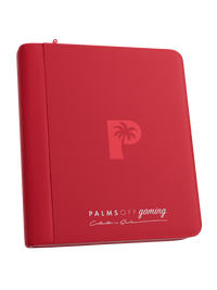 Collector's Series Top Loader Zip Binder - 4 Pocket - Red