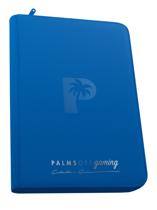 Top Loader Zip Binder - 9 Pocket - Blue Collector's Series