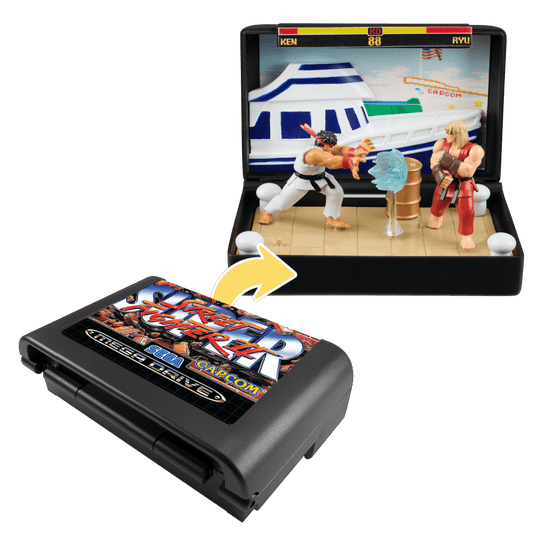 Console Heroes: Street Fighter II Collectible Diorama