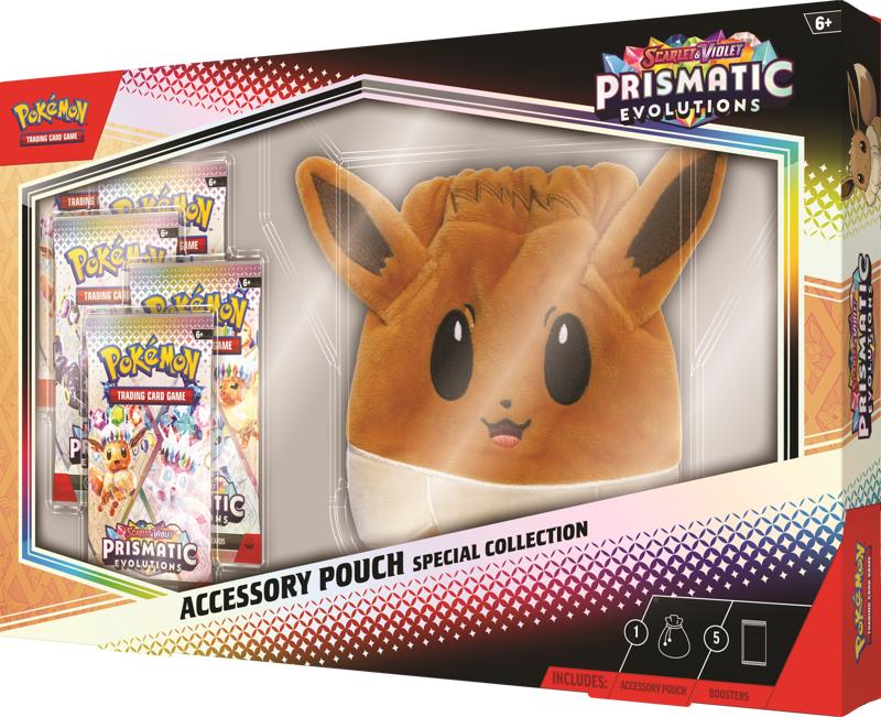 Pokémon TCG Prismatic Evolutions Pouch Collection