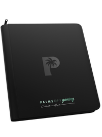 Collector's Series 12 Pocket Zip Binder - Black
