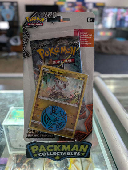Pokémon TCG Burning Shadows Checklane Blister Pack – Jangmo-o Promo