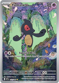 Yamask 122/086 Illustration Rare White Flare Pokemon Holo Near Mint