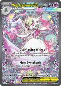 Mega Gardevoir ex 178/132 Special Illustration Rare Mega Evolution Pokemon NM