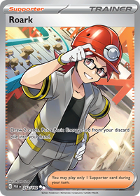 Roark 242/182 Ultra Rare Paradox Rift Pokemon Near Mint