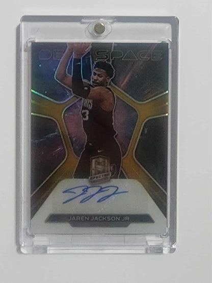 2023 panini prizim Jaren Jackson Jr #DS-JJJ DEEPSPACE AUTO /10