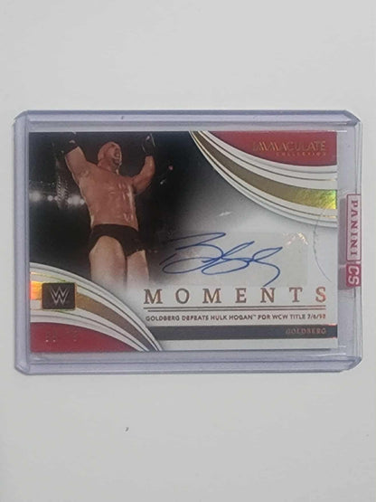 2022 Panini Immaculate Goldberg Moments Auto /75