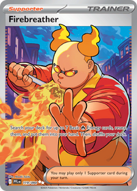 Firebreather 119/094 Ultra Rare Phantasmal Flames Pokemon Near Mint