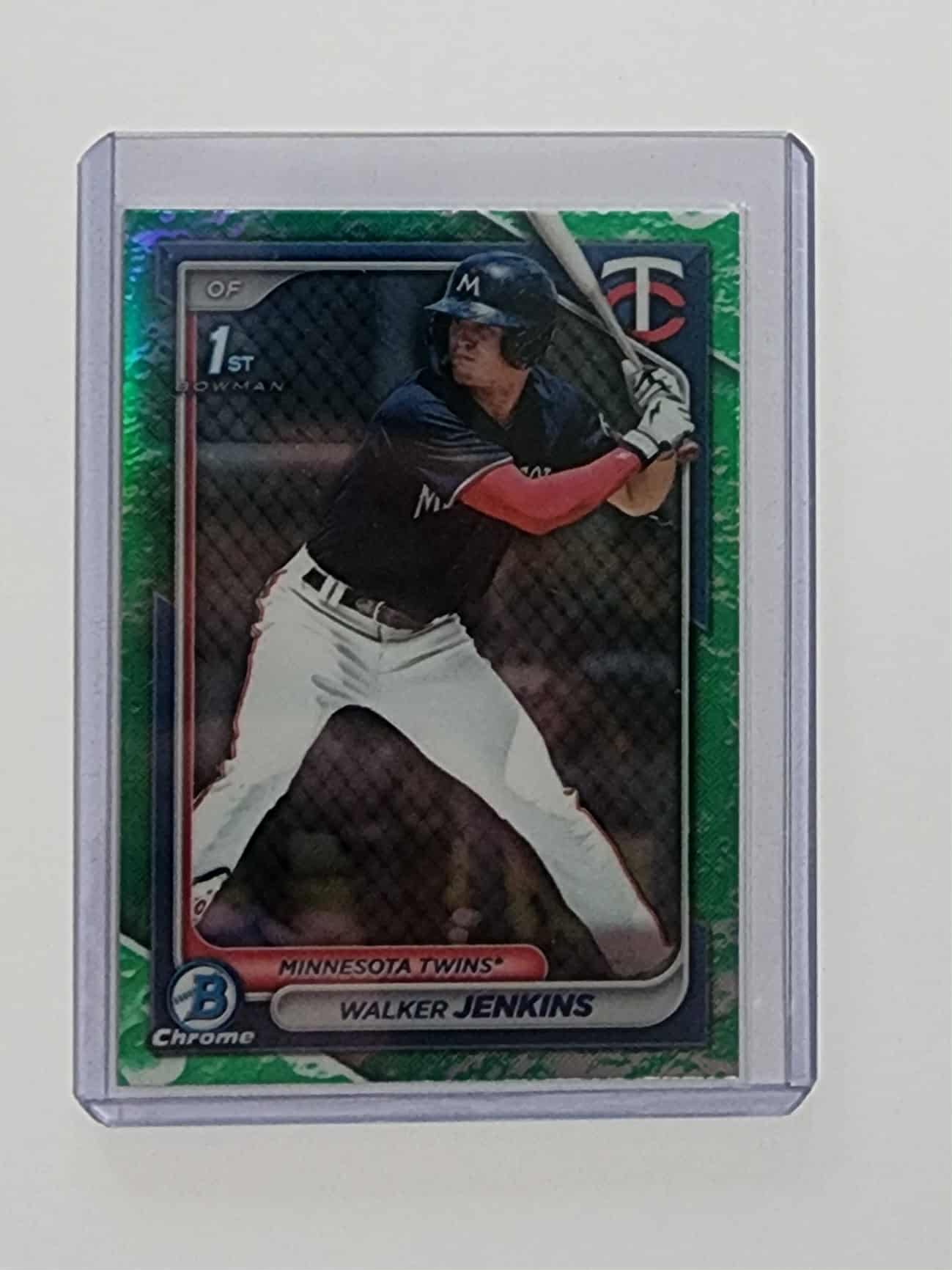 2024 Bowman Chrome !st Green Walker Jenkins Minnesota Twins #BCP-43