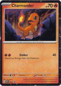 Charmander (Cosmos Holo) 047 Holo Promo Scarlet & Violet Promo Pokemon Holo NM