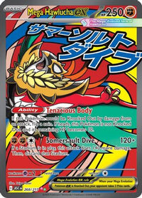Mega Hawlucha ex 268/217 Mega Attack Rare Ascended Heroes Pokemon Near Mint