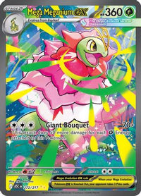 Mega Meganium ex 272/217 Ascended Heroes Pokemon Holo NM