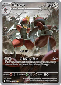 Bisharp 143/086 Holo Illustration Rare Black Bolt Pokemon Near Mint