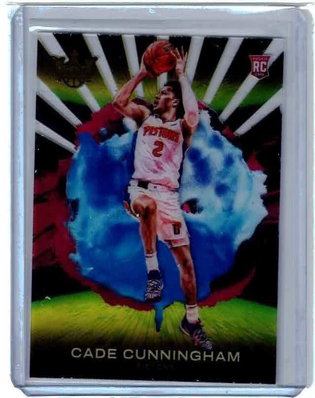 2021-22 NBA COURT KINGS ACETATE ROOKIES INSERT CADE CUNNINGHAM PISTONS #4