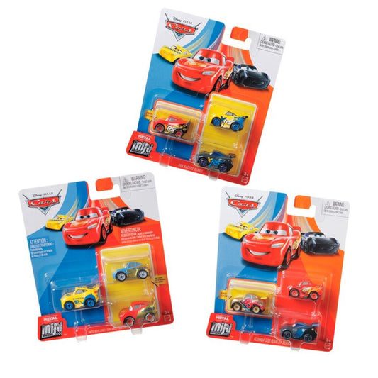 Cars - Minis 3 Pack 1 PACK, RANDOMLY ASSORTED