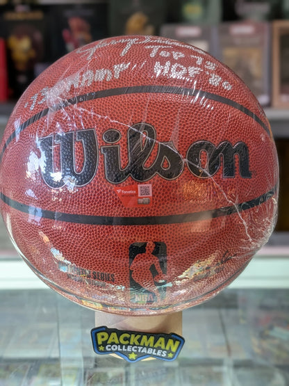 Jerry Lucas New York Knicks Autographed Authentic Wilson Official Game Basketball