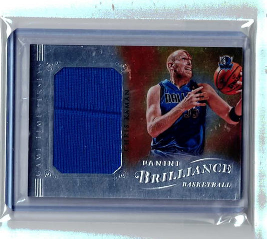2013 panini brilliance chris kaman patch #57