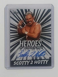 Leaf Scotty 2 Hotty Heroes of Wrestling Auto