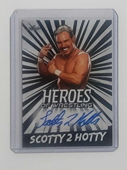 Leaf Scotty 2 Hotty Heroes of Wrestling Auto