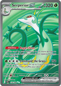 Serperior ex 156/086 Holo Ultra Rare Black Bolt Pokemon Near Mint
