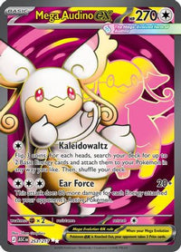 Mega Audino ex 253/217 Ultra Rare Ascended Heroes Pokemon Near Mint