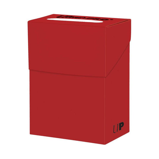 Ultra PRO PRO 80+ Solid Red Deck Box