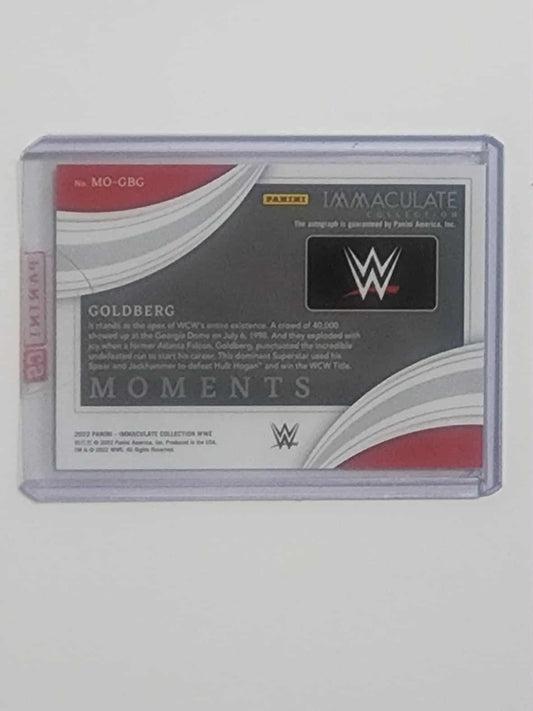 2022 Panini Immaculate Goldberg Moments Auto /75
