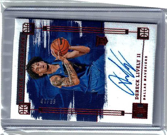 24 impeccable derreck lively ll 47/88 auto RA-LIV