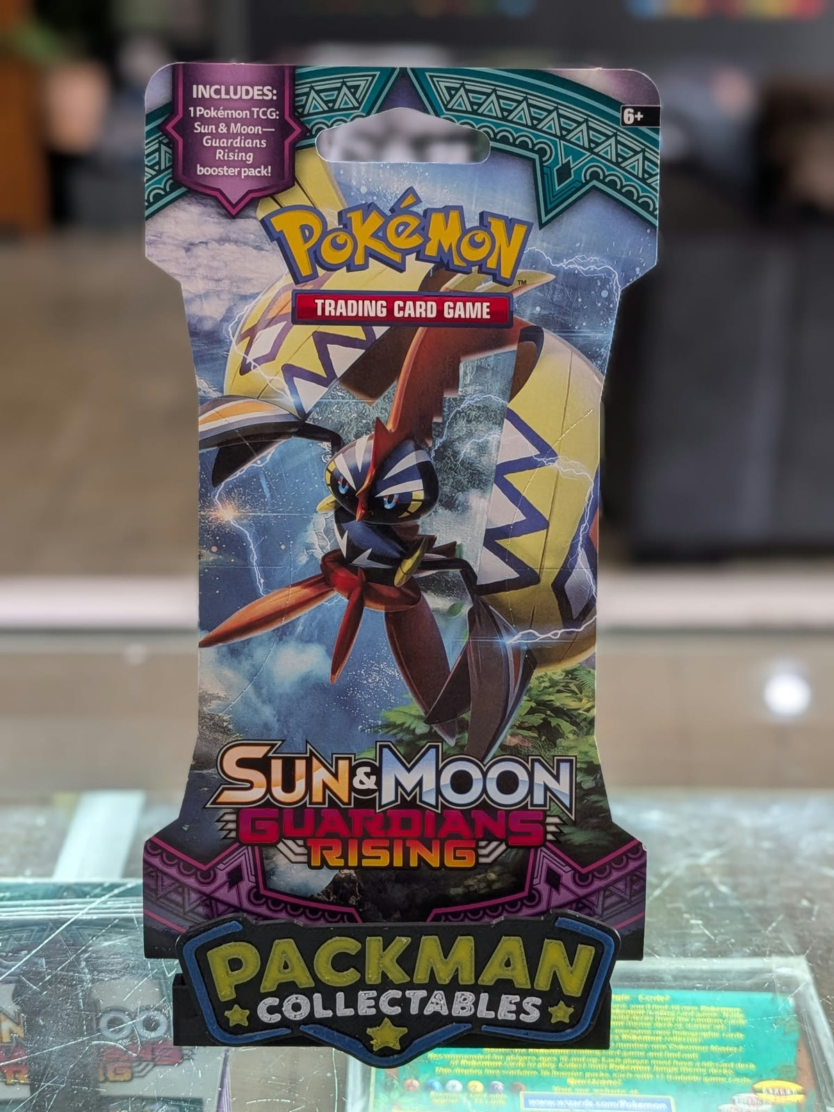 Pokémon TCG Sun & Moon Guardians Rising Sleeved Booster Pack – Random Artwork