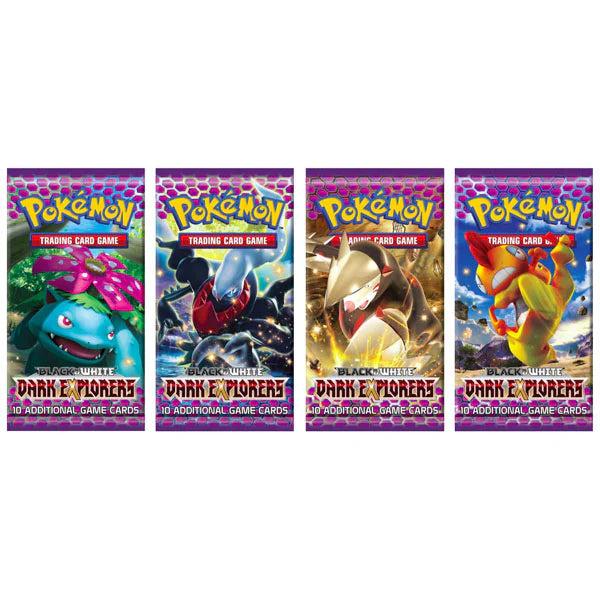 Pokémon TCG Black & White Dark Explorers Booster Pack Art Set
