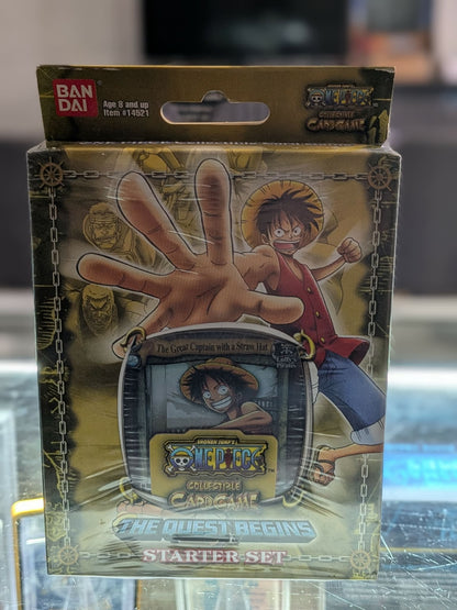 One Piece CCG - The Quest Begins Starter Set - Factory Sealed