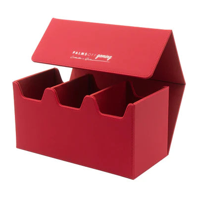 Palms Off Gaming - Collector's Series Graded Card Storage Case – Large (Red)