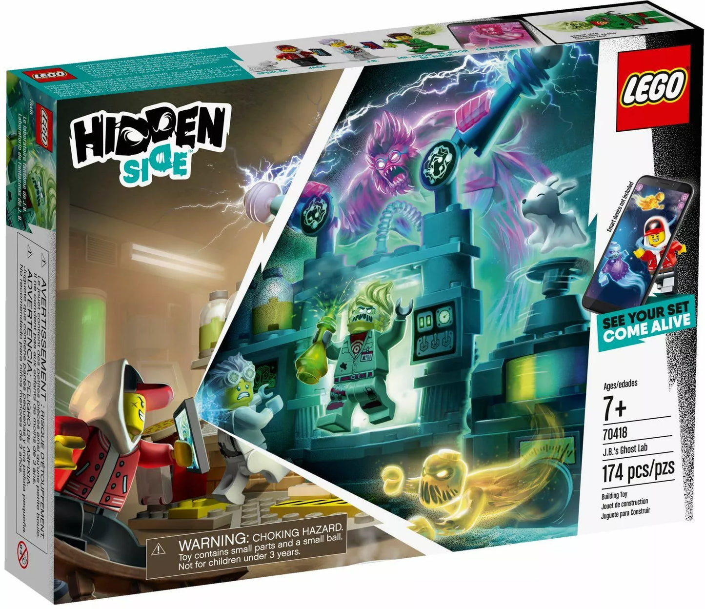 Lego Hidden Side J.B's Ghost Lab 70418