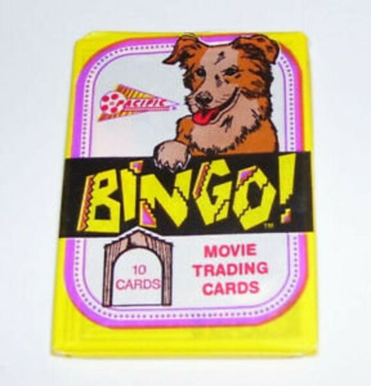 1991 BINGO Movie Trading Cards Pack Pacific 10 cards Tri-Star Pictures unopened