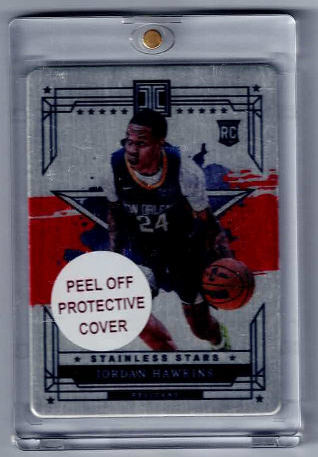 2023-24 Impeccable Stainless Stars International Red Jordan Hawkins #3 Rookie RC
