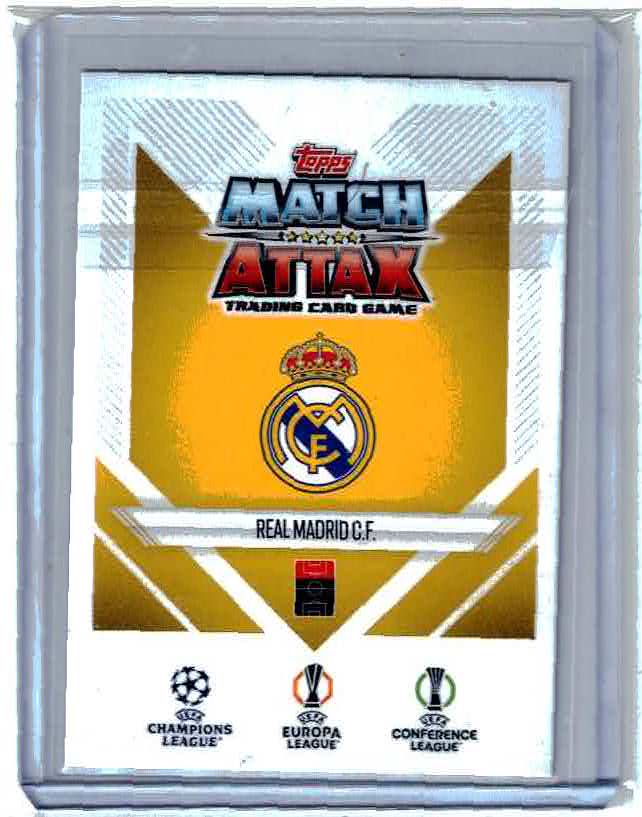 2024-25 Match Attax UEFA Kylian Mbappe 100 Club Foil Real Madrid #476