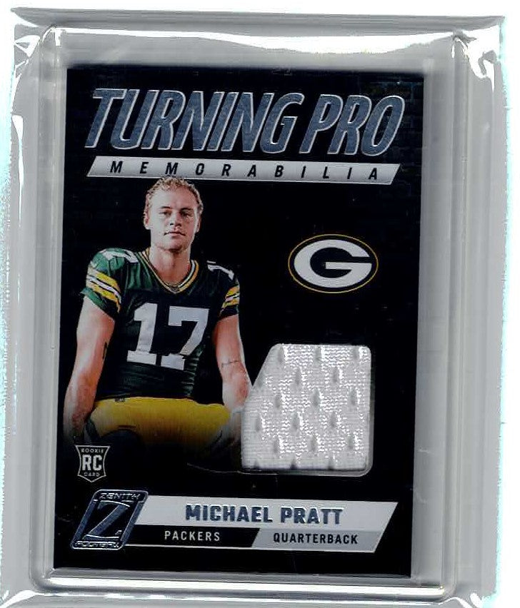 2024 Panini Zenith Michael Pratt #TPM-MPT Turning Pro Patch Rookie RC