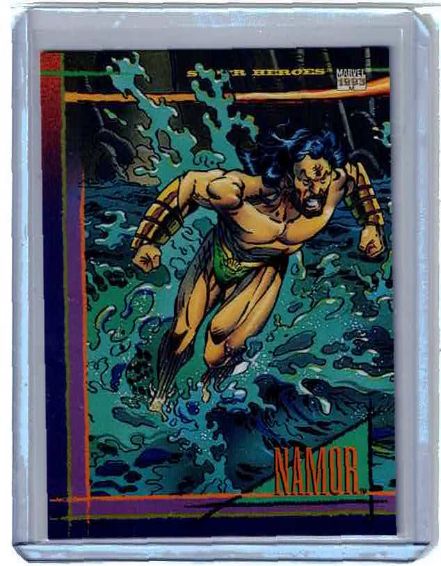 1993 MARVEL UNIVERSE IV - BASE CARD - # 70 NAMOR