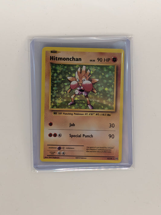 Hitmonchan 62/108 Holo Rare Evolutions Pokemon Near Mint