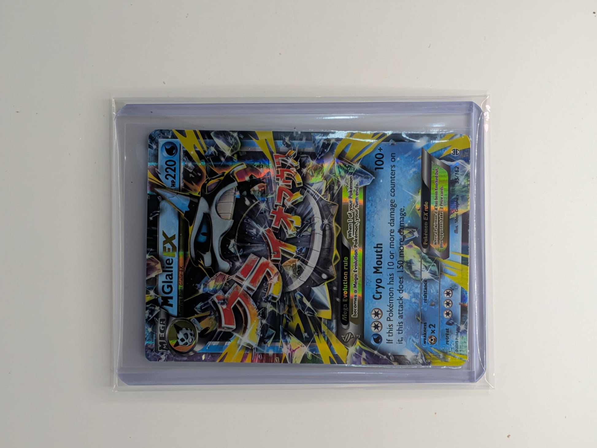 M Glalie EX 35/162 Holo Rare EX BREAKthrough Pokemon Near Mint