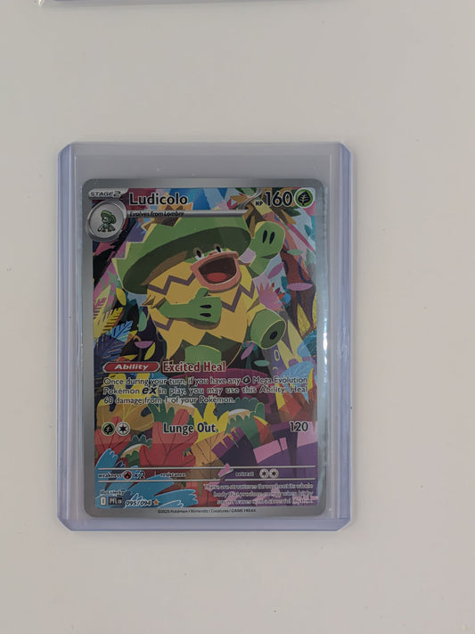 Ludicolo 095/094 Illustration Rare Phantasmal Flames Pokemon Near Mint